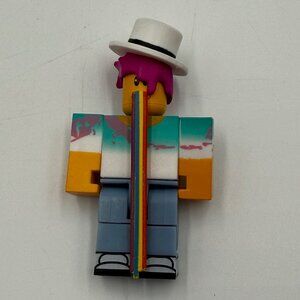 Roblox Clothing Store Billboard Guy Figure with Rainbow Barf NO Code